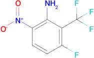 3-Fluoro-6-nitro-2-(trifluoromethyl)aniline