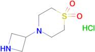 4-(Azetidin-3-yl)thiomorpholine 1,1-dioxide hydrochloride