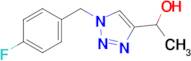 1-(1-(4-Fluorobenzyl)-1H-1,2,3-triazol-4-yl)ethan-1-ol