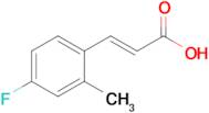 (E)-3-(4-fluoro-2-methylphenyl)acrylic acid