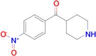 (4-Nitrophenyl)(piperidin-4-yl)methanone