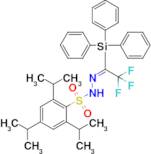 (E)-2,4,6-triisopropyl-N'-(2,2,2-trifluoro-1-(triphenylsilyl)ethylidene)benzenesulfonohydrazide