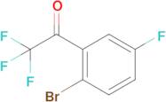 1-(2-Bromo-5-fluorophenyl)-2,2,2-trifluoroethan-1-one