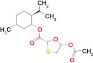 (1R,2S,5R)-2-isopropyl-5-methylcyclohexyl (2R,5S)-5-acetoxy-1,3-oxathiolane-2-carboxylate