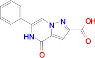 4-Oxo-6-phenyl-4,5-dihydropyrazolo[1,5-a]pyrazine-2-carboxylic acid