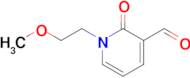 1-(2-Methoxyethyl)-2-oxo-1,2-dihydropyridine-3-carbaldehyde