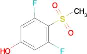 3,5-Difluoro-4-(methylsulfonyl)phenol