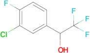 1-(3-Chloro-4-fluorophenyl)-2,2,2-trifluoroethan-1-ol