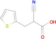 2-Cyano-3-(thiophen-2-yl)propanoic acid