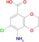 8-Amino-7-chloro-2,3-dihydrobenzo[b][1,4]dioxine-5-carboxylic acid