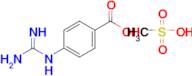 4-Guanidinobenzoic acid compound with methanesulfonic acid (1:1)