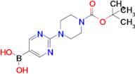 (2-(4-(Tert-butoxycarbonyl)piperazin-1-yl)pyrimidin-5-yl)boronic acid