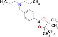 N-propyl-N-(4-(4,4,5,5-tetramethyl-1,3,2-dioxaborolan-2-yl)benzyl)propan-1-amine