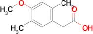 2-(4-Methoxy-2,5-dimethylphenyl)acetic acid