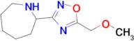 3-(Azepan-2-yl)-5-(methoxymethyl)-1,2,4-oxadiazole