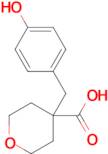 4-(4-Hydroxybenzyl)tetrahydro-2H-pyran-4-carboxylic acid