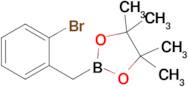 2-(2-Bromobenzyl)-4,4,5,5-tetramethyl-1,3,2-dioxaborolane