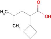 2-Cyclobutyl-4-methylpentanoic acid