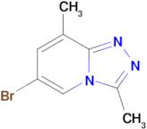 6-Bromo-3,8-dimethyl-[1,2,4]triazolo[4,3-a]pyridine