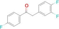 2-(3,4-Difluorophenyl)-1-(4-fluorophenyl)ethan-1-one