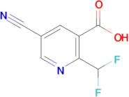 5-Cyano-2-(difluoromethyl)nicotinic acid