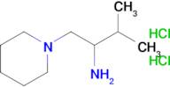 3-Methyl-1-(piperidin-1-yl)butan-2-amine dihydrochloride