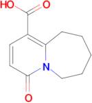 4-Oxo-4,6,7,8,9,10-hexahydropyrido[1,2-a]azepine-1-carboxylic acid