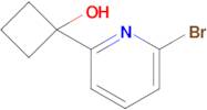 1-(6-Bromopyridin-2-yl)cyclobutan-1-ol