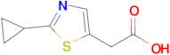 2-(2-Cyclopropylthiazol-5-yl)acetic acid