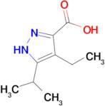 4-Ethyl-5-isopropyl-1H-pyrazole-3-carboxylic acid