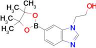 2-(6-(4,4,5,5-Tetramethyl-1,3,2-dioxaborolan-2-yl)-1H-benzo[d]imidazol-1-yl)ethan-1-ol
