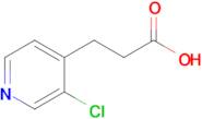 3-(3-Chloropyridin-4-yl)propanoic acid