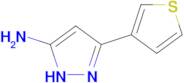 3-(Thiophen-3-yl)-1H-pyrazol-5-amine