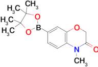 4-Methyl-7-(4,4,5,5-tetramethyl-1,3,2-dioxaborolan-2-yl)-2H-benzo[b][1,4]oxazin-3(4H)-one