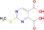 2-(Methylthio)pyrimidine-4,5-dicarboxylic acid