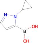 (1-Cyclopropyl-1H-pyrazol-5-yl)boronic acid