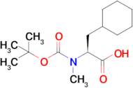 (S)-2-((tert-butoxycarbonyl)(methyl)amino)-3-cyclohexylpropanoic acid