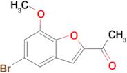 1-(5-Bromo-7-methoxybenzofuran-2-yl)ethan-1-one