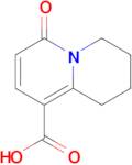 6-Oxo-1,3,4,6-tetrahydro-2H-quinolizine-9-carboxylic acid