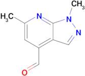 1,6-Dimethyl-1H-pyrazolo[3,4-b]pyridine-4-carbaldehyde