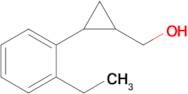 (2-(2-Ethylphenyl)cyclopropyl)methanol