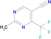 2-Methyl-4-(trifluoromethyl)pyrimidine-5-carbonitrile