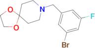 8-(3-Bromo-5-fluorobenzyl)-1,4-dioxa-8-azaspiro[4.5]Decane