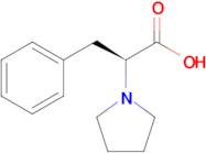 (S)-3-phenyl-2-(pyrrolidin-1-yl)propanoic acid