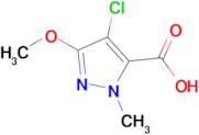 4-Chloro-3-methoxy-1-methyl-1H-pyrazole-5-carboxylic acid