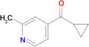 Cyclopropyl(2-methylpyridin-4-yl)methanone