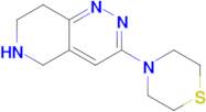 4-(5,6,7,8-Tetrahydropyrido[4,3-c]pyridazin-3-yl)thiomorpholine