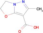 6-Methyl-2,3-dihydropyrazolo[5,1-b]oxazole-7-carboxylic acid