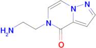 5-(2-Aminoethyl)pyrazolo[1,5-a]pyrazin-4(5H)-one