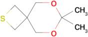 7,7-Dimethyl-6,8-dioxa-2-thiaspiro[3.5]Nonane